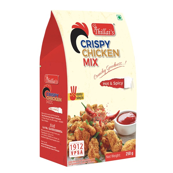 Crispy Chicken Mix - Hot & Spicy - Thillaismasala